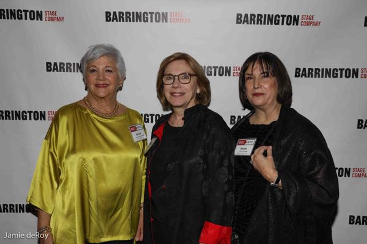 Mary Ann Quinson, Board Chair, Julianne Boyd, Marita O'Dea Glodt, President at 