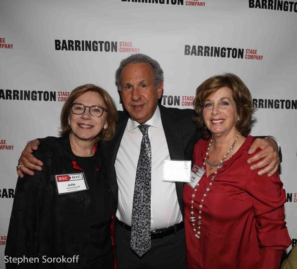 Julianne Boyd, Stephen Jerome, Leslie Jerome at 