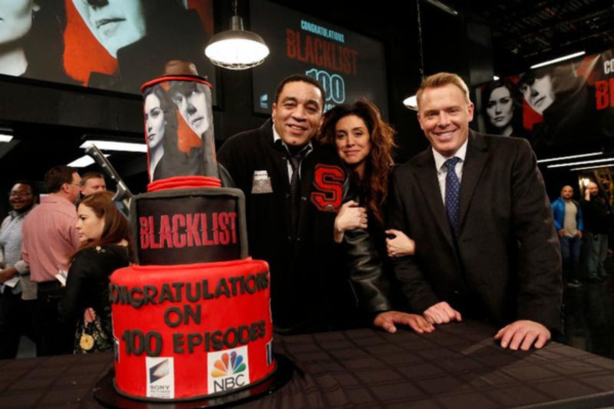 (l-r) Harry Lennix, Mozhan MarnÃ², Diego Klattenhoff at 