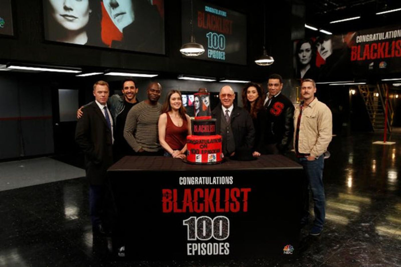 Photo Flash: Cast of NBC's THE BLACKLIST Celebrates Milestone 100th Episode  Image