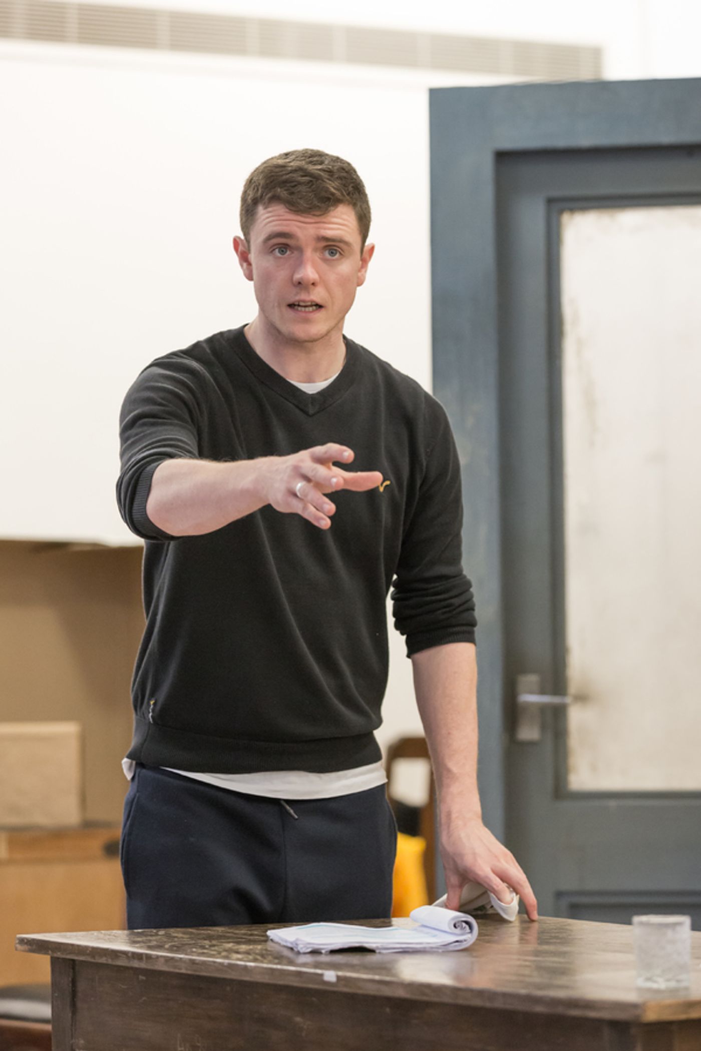 Photo Flash: A Look Into the Rehearsal Room for CELL MATES at Hampstead Theatre  Image