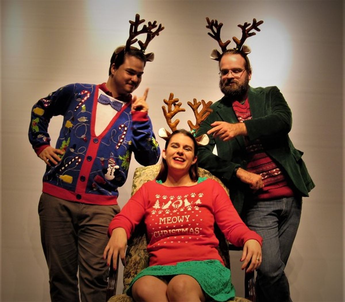 William Pereira, Courtney Littlefield, Nicholas Lombardo at 