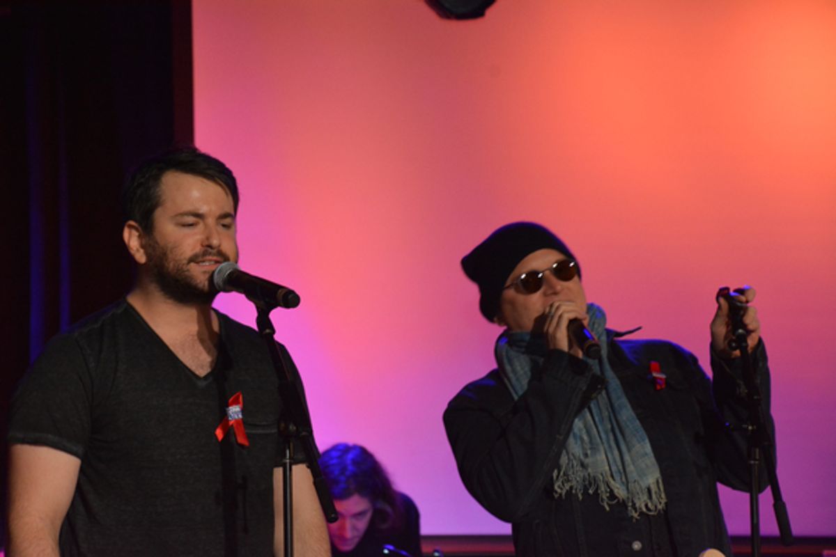 Alex Brightman and Michael Cerveris at 