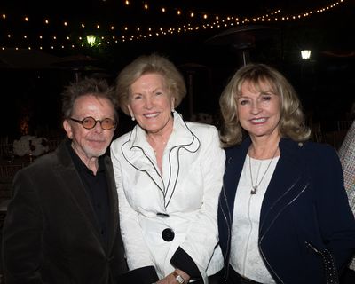 Paul Williams, Barbara Marshall, and friend Photo