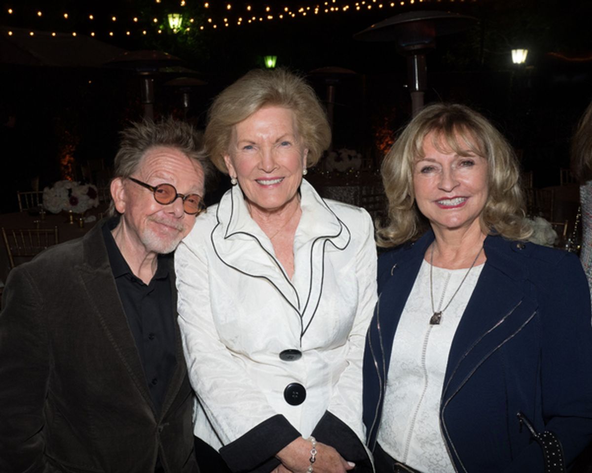 Paul Williams, Barbara Marshall, and friend at 