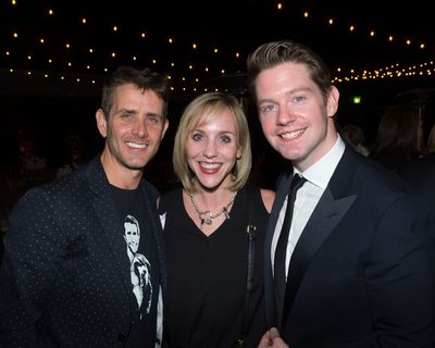 Joey McIntyre, Anna Aimee White, and Rory O'Malley Photo