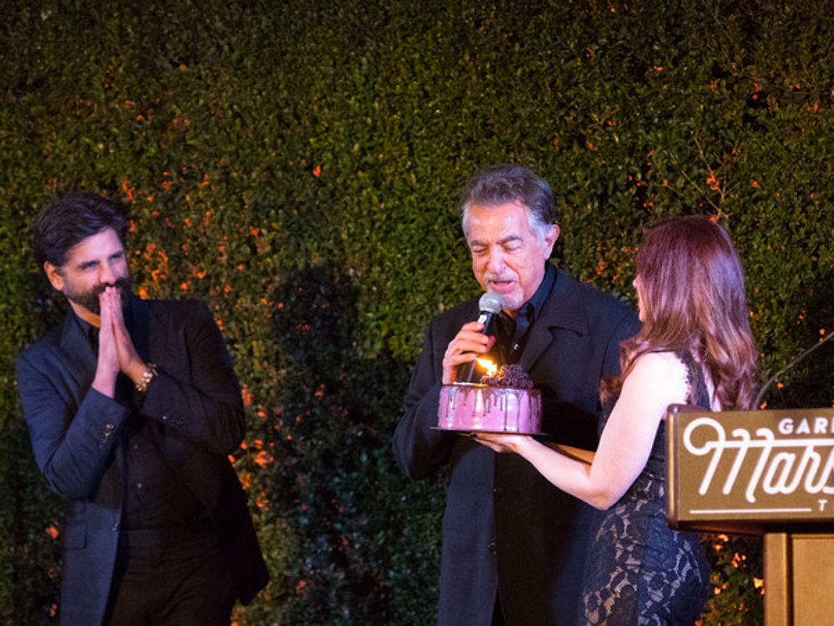 John Stamos, Joe Mantegna, and Lisa Blake at 