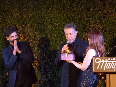John Stamos, Joe Mantegna, and Lisa Blake Photo