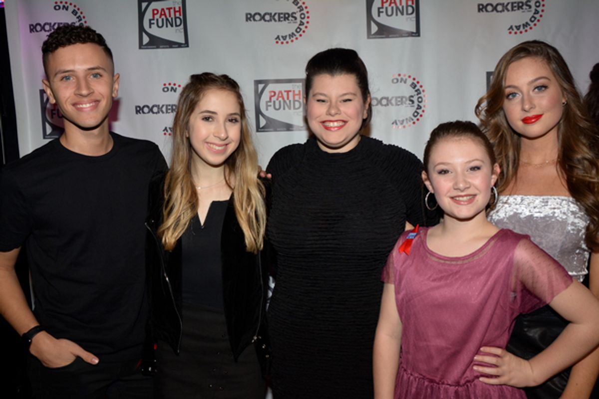 Lincoln Clauss, Carrie Berk, Meghan Jenkins, Isabel Gottfried and Haley Lanzoni at 