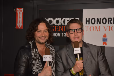 Constantine Maroulis and Chris Bohinski Photo