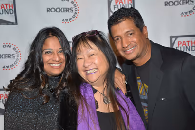 Ami Shah, May Pang and Kamesh Nagarajan Photo