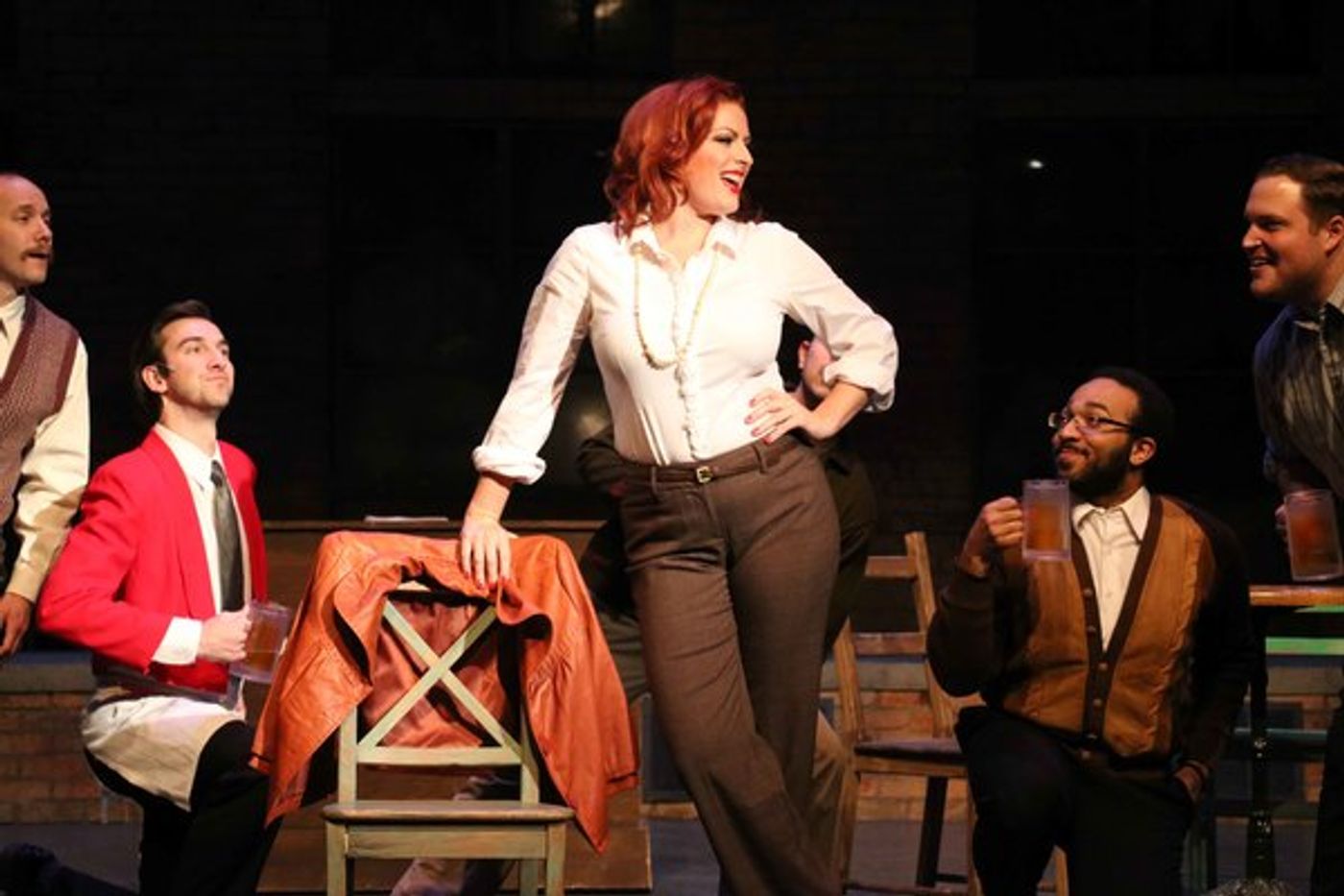 Photo Flash: Porchlight Theatre Revisits WOMAN OF THE YEAR Photo Flash: Porchlight Theatre Revisits WOMAN OF THE YEAR Image