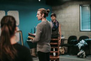 Garret Storms and the Cast of THE GREAT DISTANCE HOME at WaterTower Theatre photo by Evan Michale Woods @ BroadwayWorld Garret Storms and the Cast of THE GREAT DISTANCE HOME at WaterTower Theatre photo by Photo