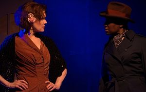 Left to right:  Rainee Denham, Shariba Rivers
 Photo