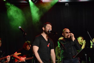 Alex Brightman and Michael Cerveris Photo