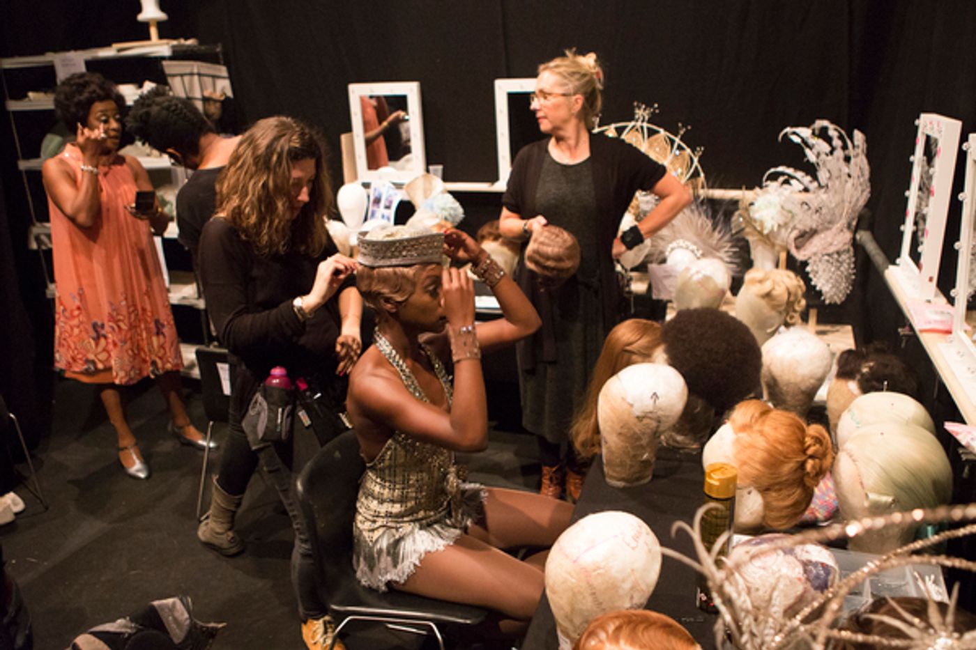 Photo Flash: Behind The Scenes Images Released To Mark Live Cinema Broadcast Of National Theatre Production Of FOLLIES  Image