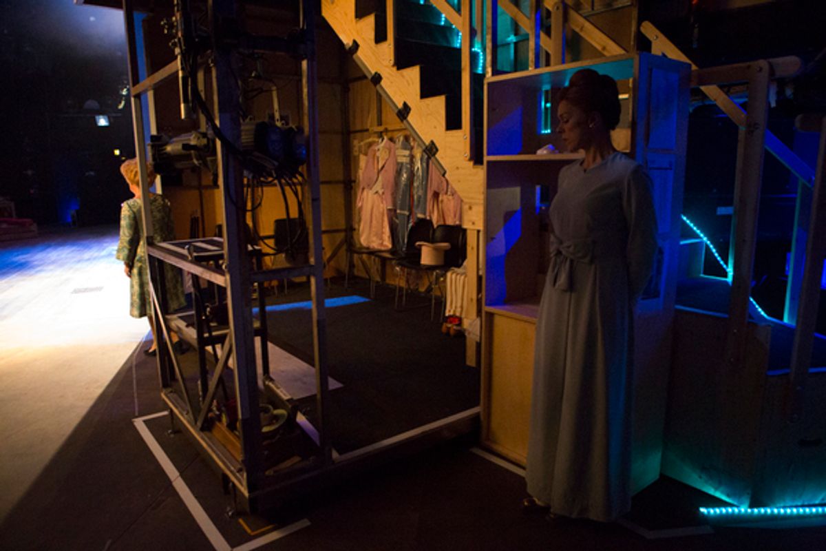 Imelda Staunton, Janie Dee at 