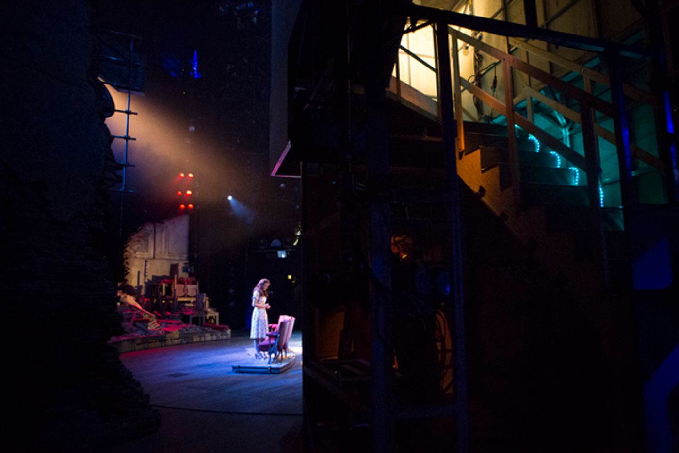 Photo Flash: Behind The Scenes Images Released To Mark Live Cinema Broadcast Of National Theatre Production Of FOLLIES  Image