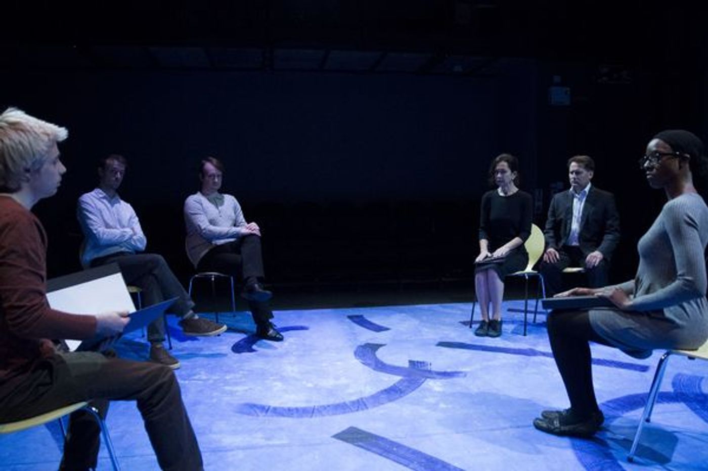 Photo Flash: First Look at THE SECONDARY VICTIM at Park Theatre  Image