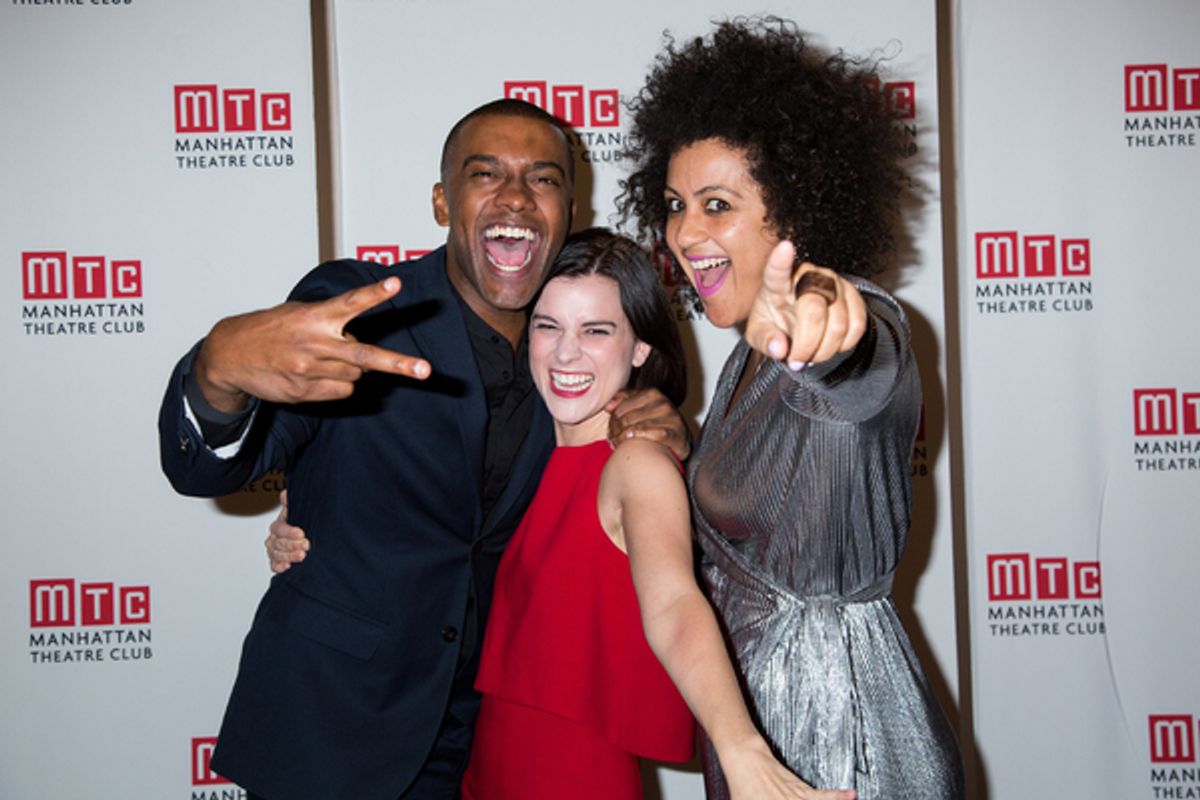 Joshua Boone, Alexandra Socha, Lileana Blain-Cruz at 