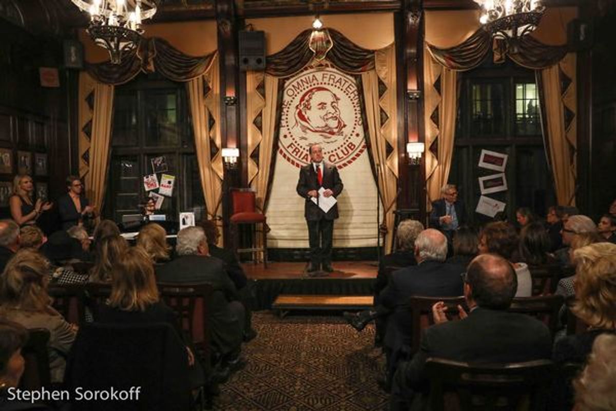 Bob Spiotto, Director of Programs, Friars Club at 