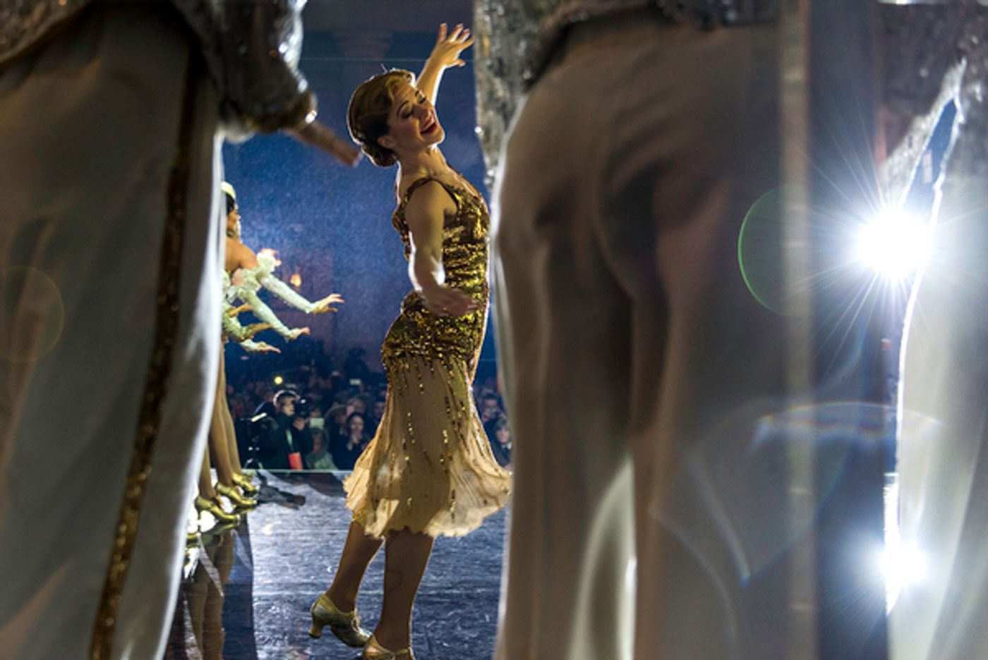 Photo Flash: West End's 42ND STREET Taps at Covent Garden's Christmas Lights Switch-On  Image