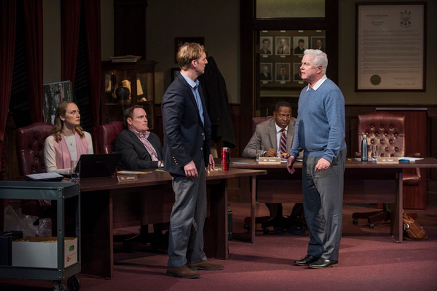 Photo Flash: First Look at THE MINUTES by Tracy Letts at Steppenwolf Photo Flash: First Look at THE MINUTES by Tracy Letts at Steppenwolf Image