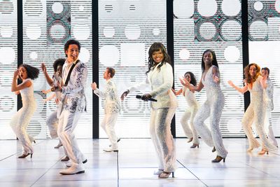 LaChanze (center) as 'Diva Donna' with the cast of La Jolla Playhouse's world premier Photo