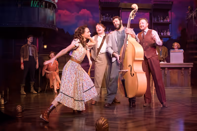 Ashley Spencer as Polly Baker, Harrison Smith as Sam, A. Ross Neal as Moose, Kurt Boe Photo