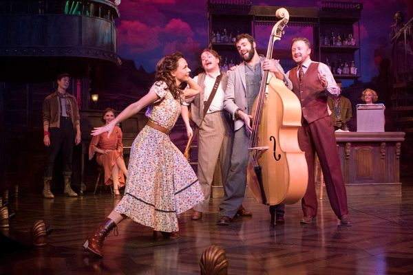 Ashley Spencer as Polly Baker, Harrison Smith as Sam, A. Ross Neal as Moose, Kurt Boe Photo