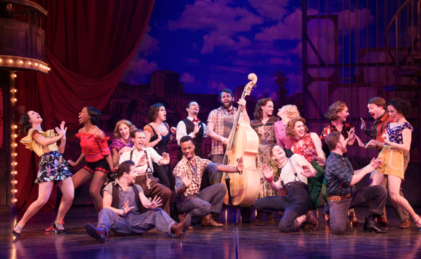 Photo Flash: First Look at Danny Gardner, Ashley Spencer and More in CRAZY FOR YOU at D.C.'s Signature Theatre  Image