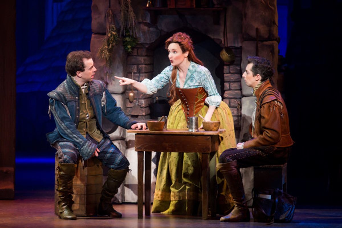 Rob McClure, Maggie Lakis and Josh Grisetti at 