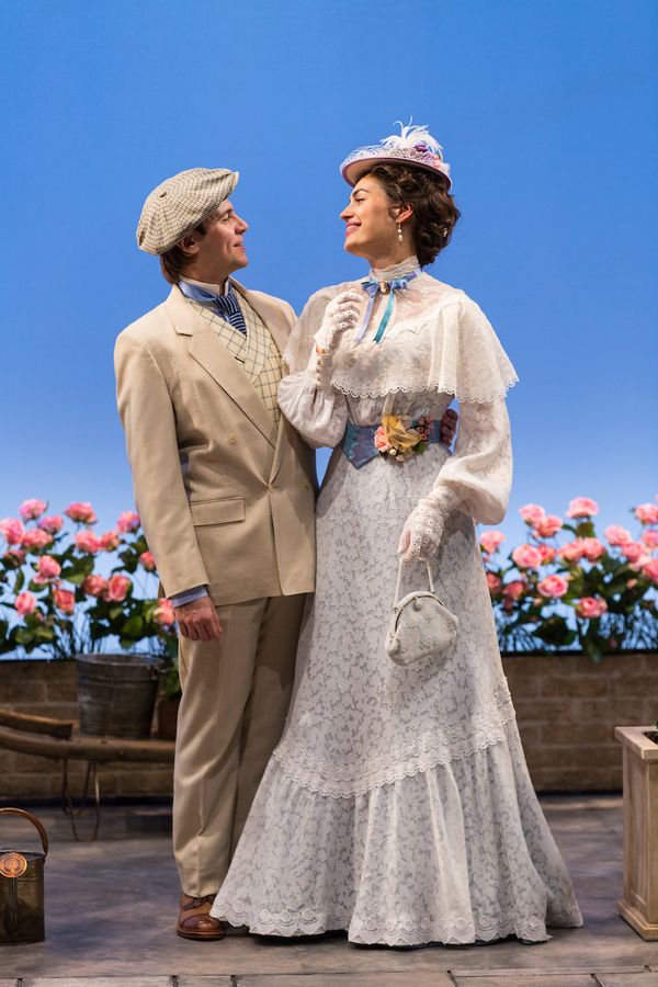 Federico Rodriguez (John Worthing) and Rosa Gilmore (Gwendolen Fairfax) in The Import Photo