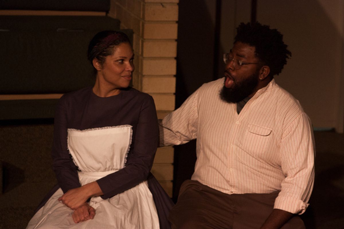 Amanda Green and Jadrian Tarver perform a scene from Porgy and Bess at Capitol City Opera's Rising Stars, opening Friday, November 17. Credit: Marcus Allen at 