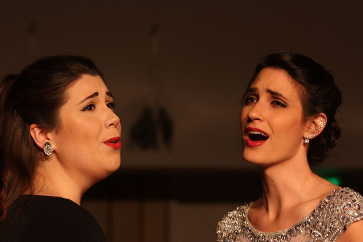 Melanie Burbules and Julia Metry will perform a scene from LakmÃ© at Capitol City Opera's Rising Stars on November 17 & 18. Credit: Marcus Allen.  at 
