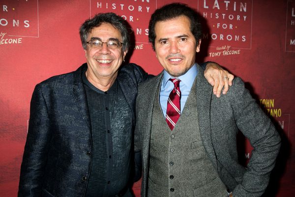 Tony Taccone, John Leguizamo Photo