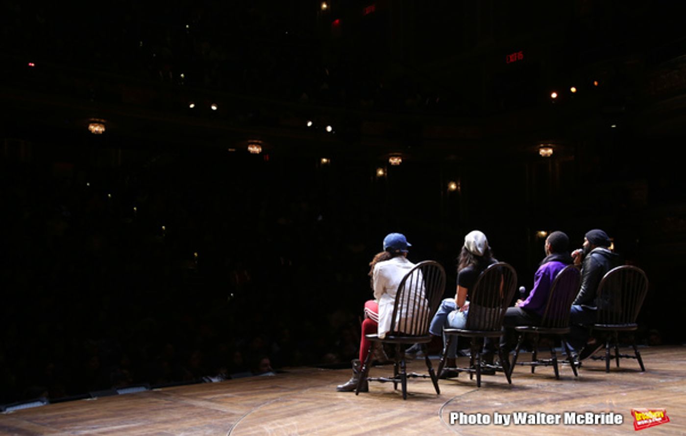 Photo Coverage: The Cast of HAMILTON Brings Latest #EduHam to Students  Image