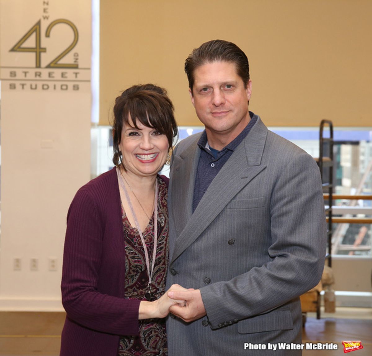 Beth Leavel and Christopher Sieber at 