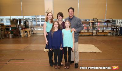 Erin Mackey, Peyton Ella, Beth Leavel, Cassidy Pry and Christopher Sieber Photo
