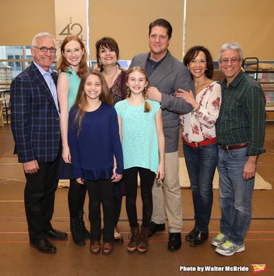 Mark S. Hoebee, Erin Mackey, Peyton Ella, Beth Leavel, Cassidy Pry, Christopher Siebe Photo