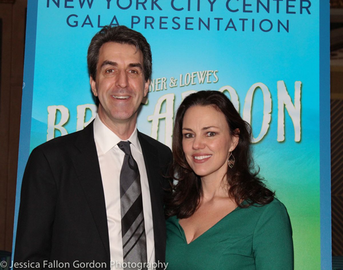 Jason Robert Brown and Georgia Stitt at 