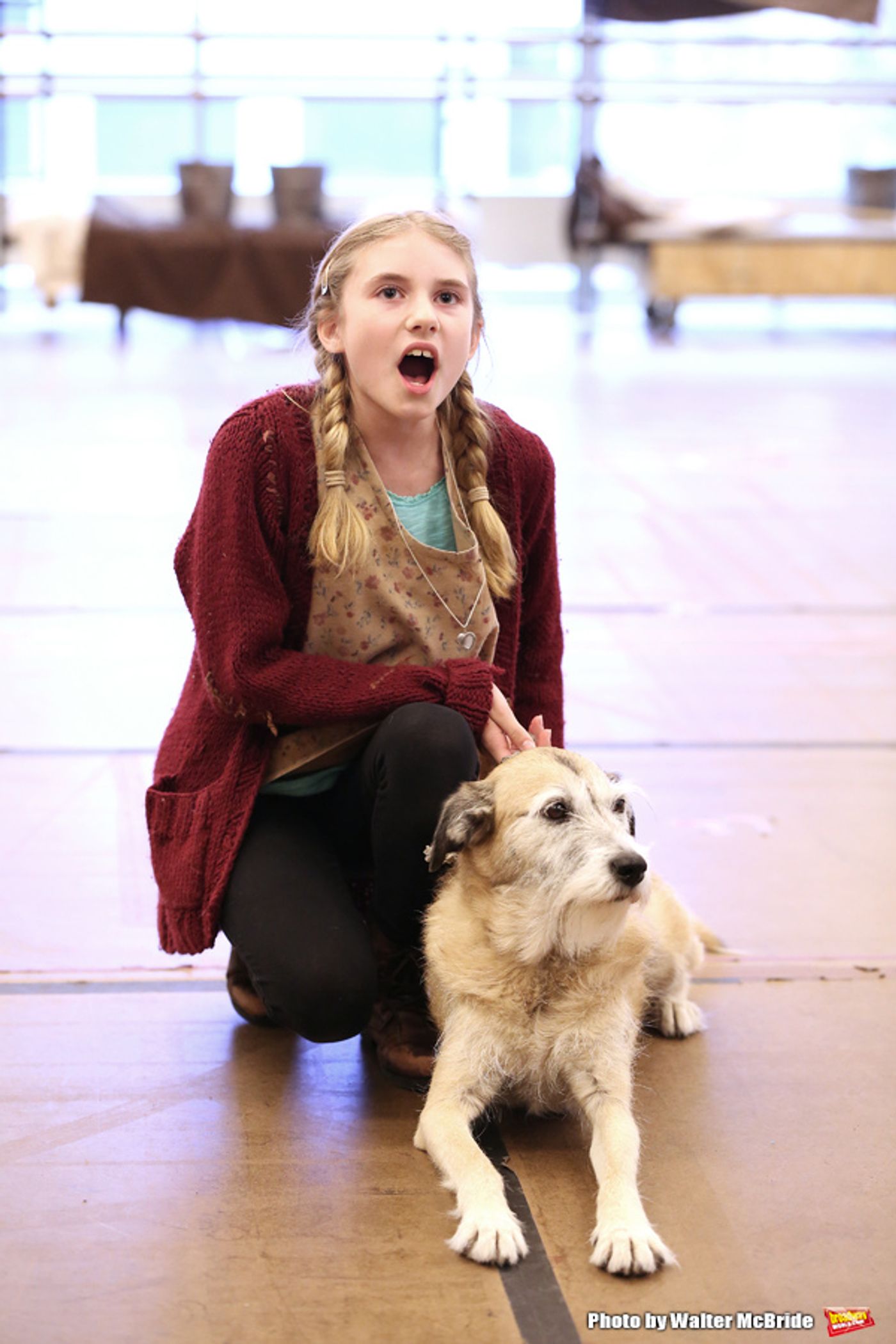 Photo Coverage: In Rehearsal with the Cast of ANNIE at Paper Mill Playhouse!  Image
