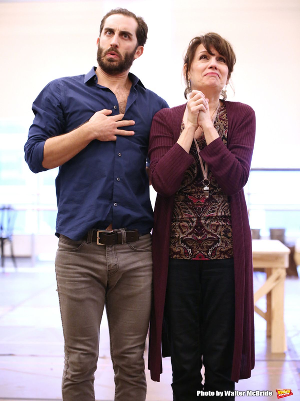 Cooper Grodin and Beth Leavel  at 