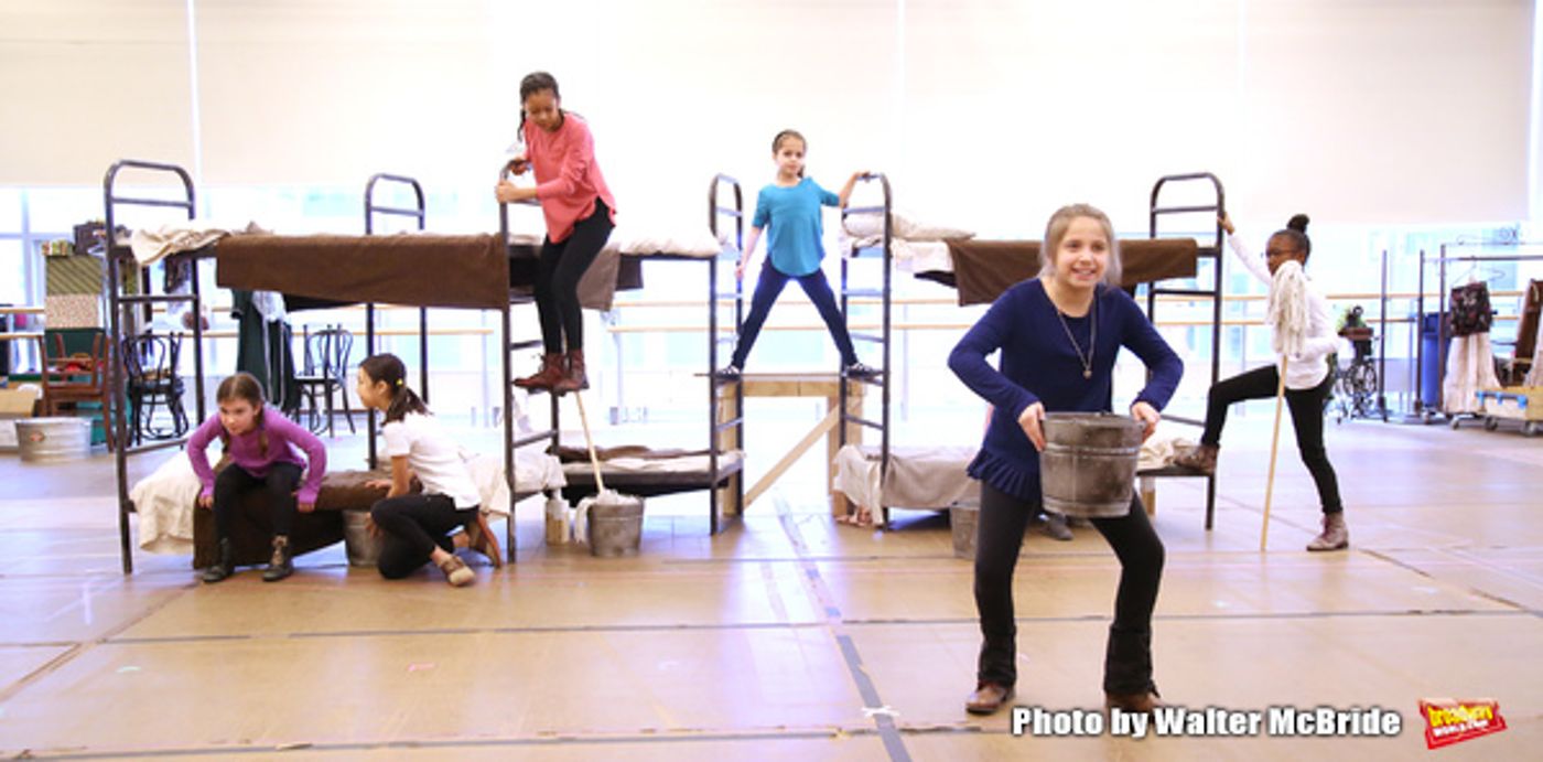 Photo Coverage: In Rehearsal with the Cast of ANNIE at Paper Mill Playhouse!  Image