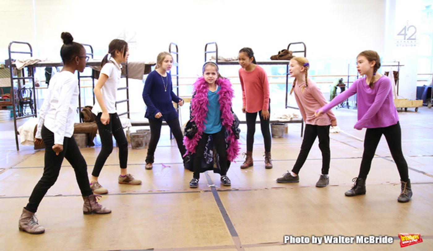 Photo Coverage: In Rehearsal with the Cast of ANNIE at Paper Mill Playhouse!  Image