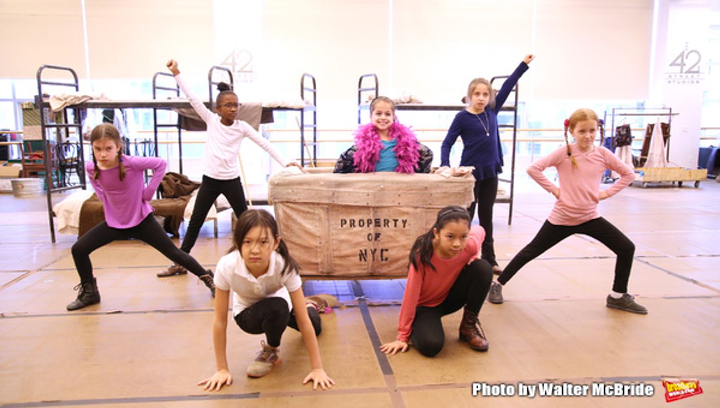 Photo Coverage: In Rehearsal with the Cast of ANNIE at Paper Mill Playhouse!  Image