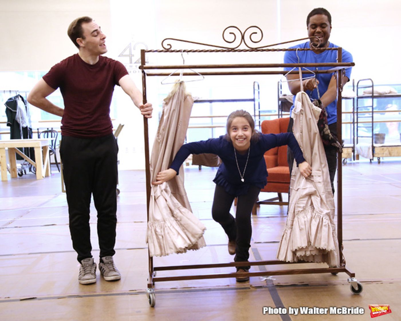 Photo Coverage: In Rehearsal with the Cast of ANNIE at Paper Mill Playhouse!  Image
