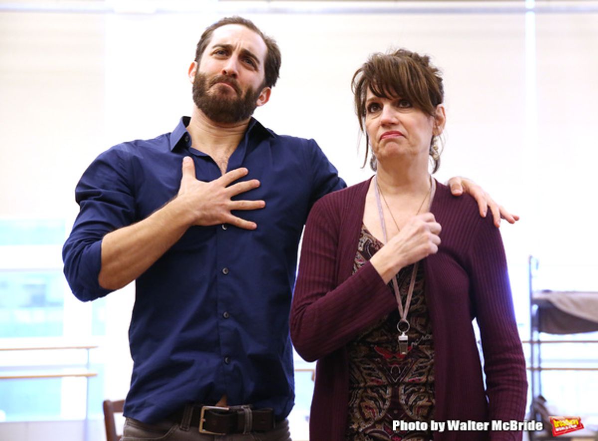 Cooper Grodin and Beth Leavel  at 