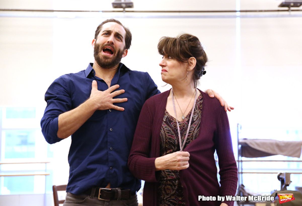 Cooper Grodin and Beth Leavel  at 