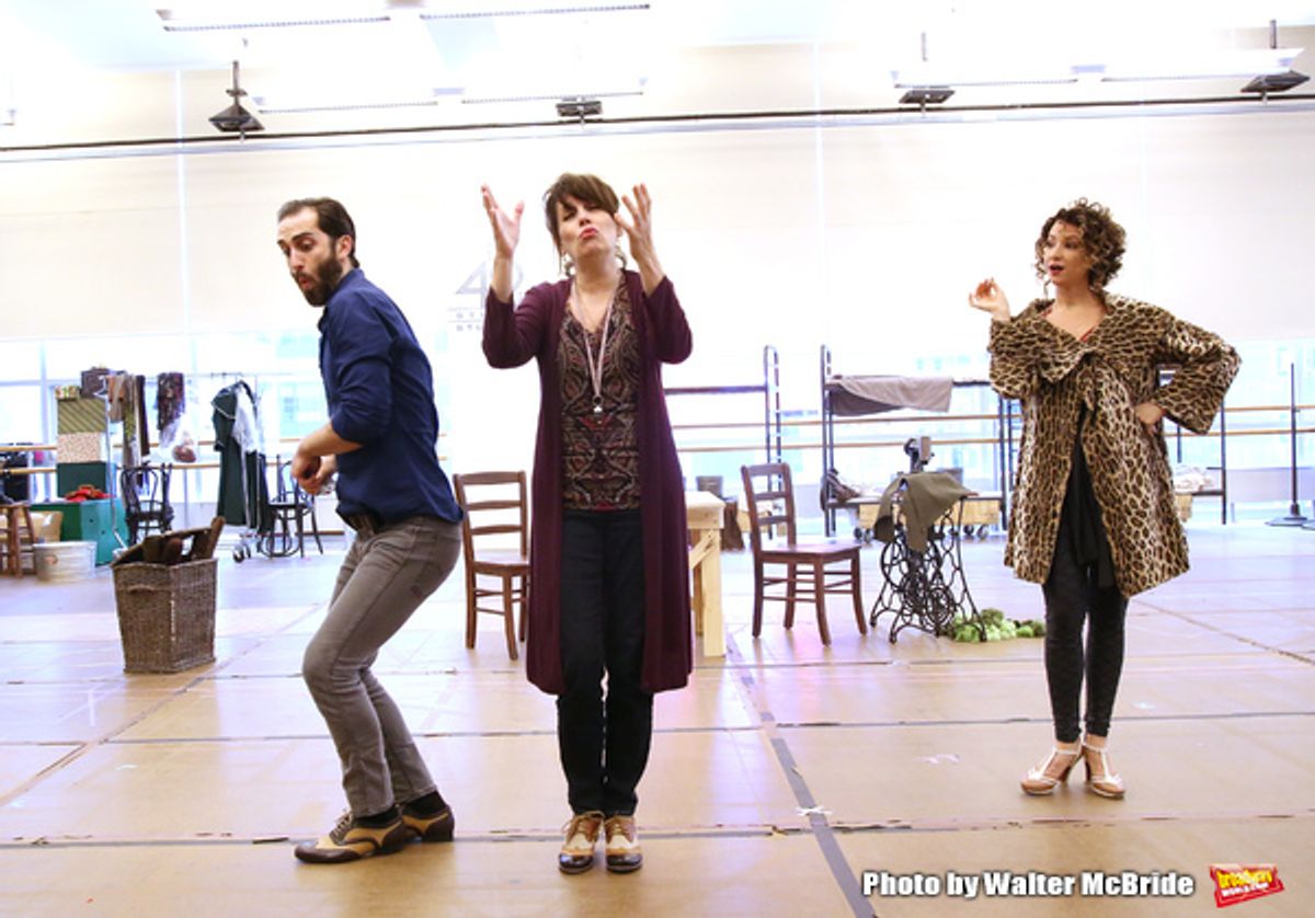Cooper Grodin, Beth Leavel and Kim Sava at 